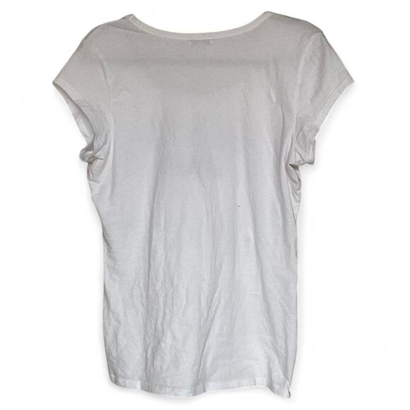 Guess Jeans Glitter Scoop Neck Tee - Picture 6 of 7